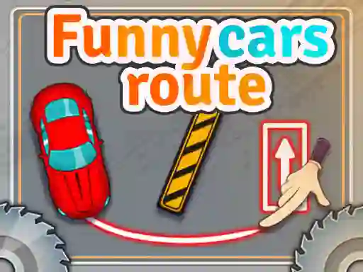 لعبة Funny Cars Route على الانترنت