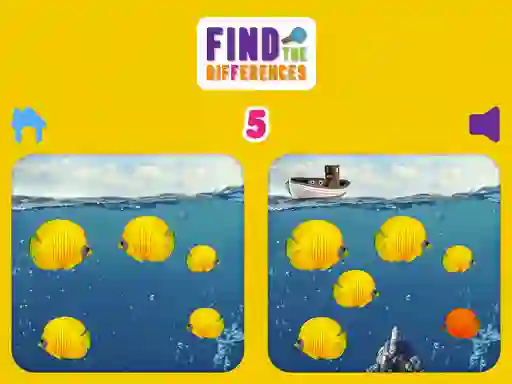 لعبة Find the Differences على الانترنت