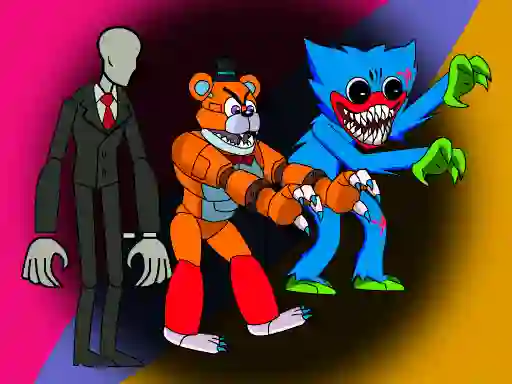 لعبة Monsters Attack Among Us Squad على الانترنت