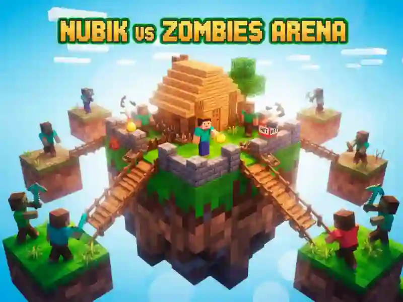 لعبة Nubik Vs Zombies Arena على الانترنت