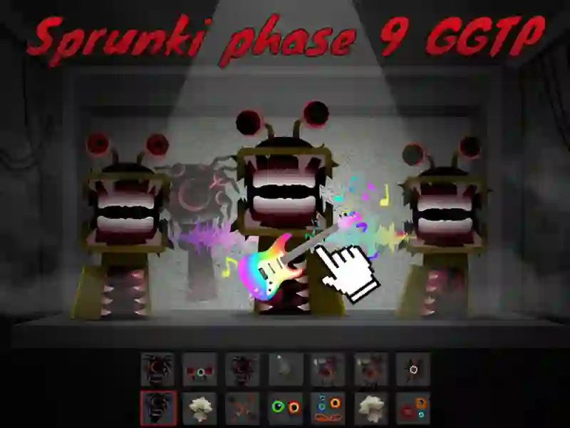 لعبة Sprunki Phase 9 GGTP على الانترنت
