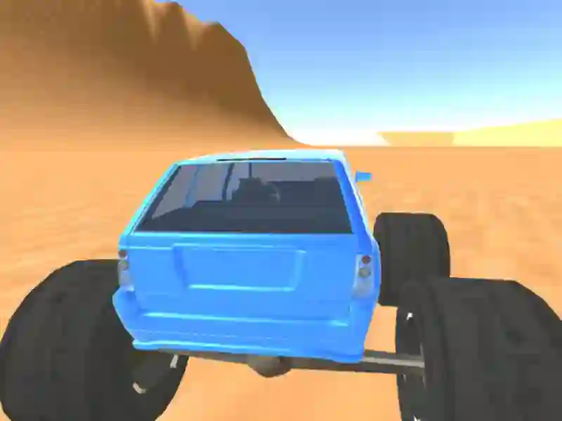 لعبة Police Vs Bandits Monster Truck على الانترنت