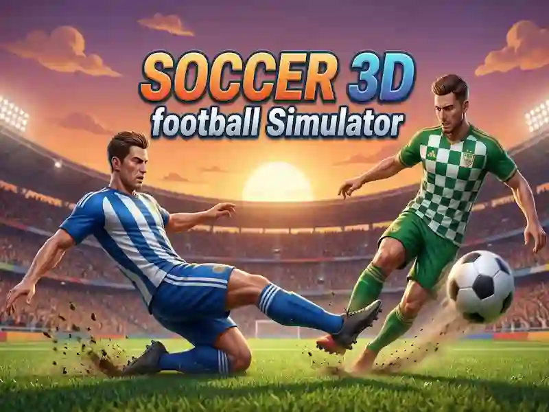 لعبة SOCCER 3D football Simulator على الانترنت
