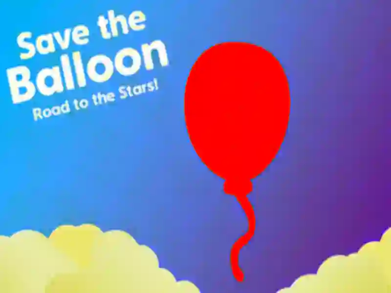 لعبة Save the Balloon Road to the Stars! على الانترنت
