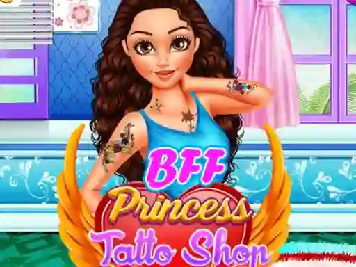 لعبة BFF Princess Tattoo Shop على الانترنت