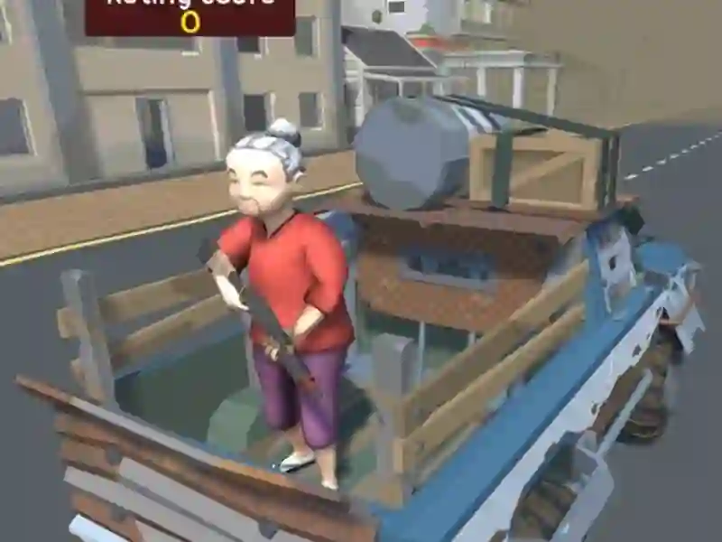 لعبة Grandma with Machine Gun Apocalypsis على الانترنت