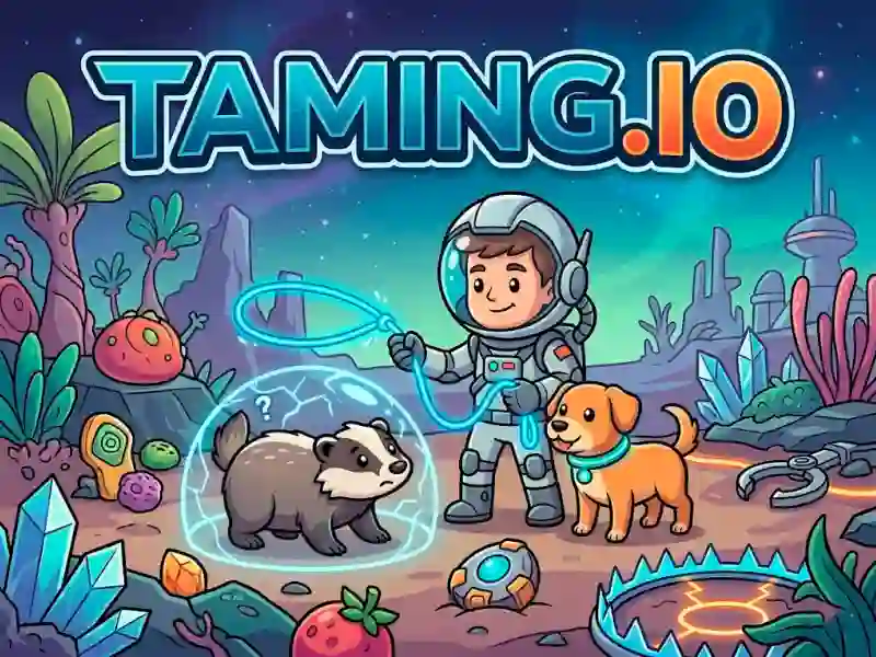 لعبة Taming.io على الانترنت