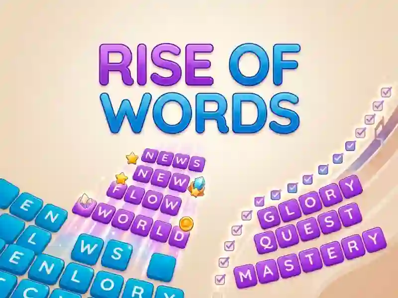 لعبة Rise of Words على الانترنت