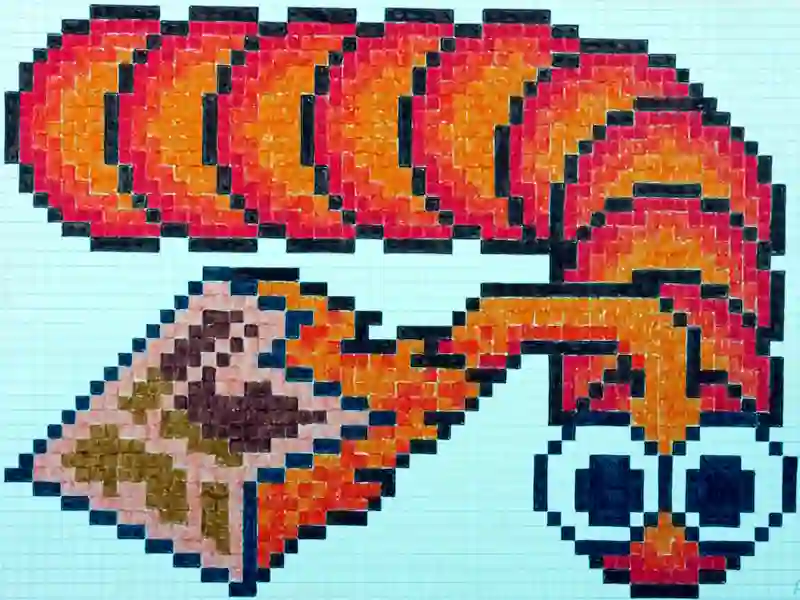 لعبة Pixel Snake على الانترنت
