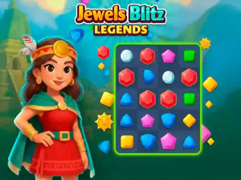 لعبة Jewels Blitz Legends على الانترنت