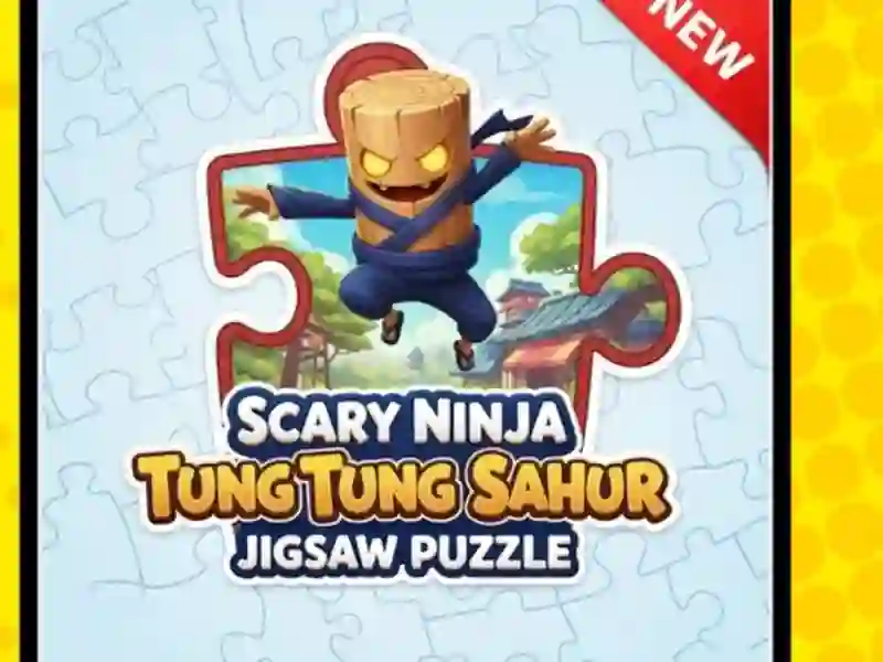 لعبة Scary Ninja Tung Tung Sahur Jigsaw Puzzle على الانترنت