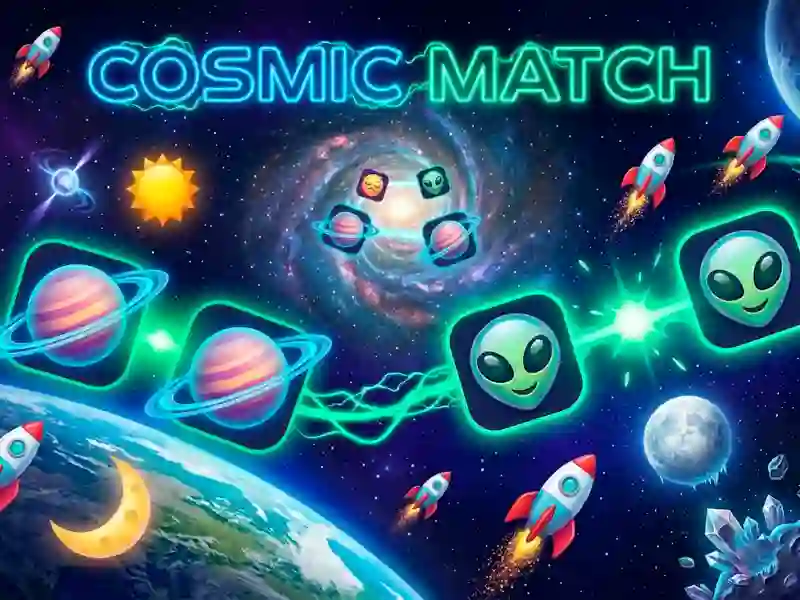 لعبة Cosmic Match على الانترنت