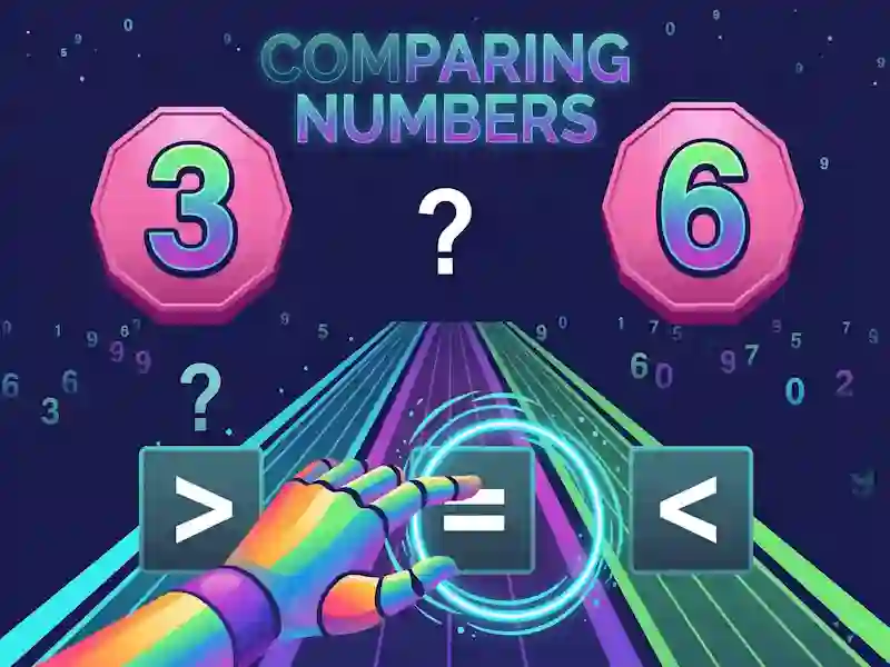 لعبة Comparing Numbers على الانترنت
