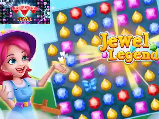 لعبة Jewels Legend - Match 3 Puzzle على الانترنت