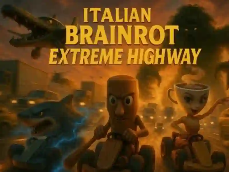 لعبة Italian Brainrot Extreme Highway على الانترنت