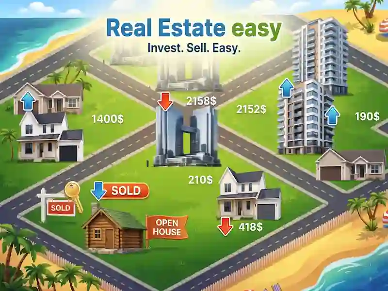 لعبة Real Estate easy على الانترنت