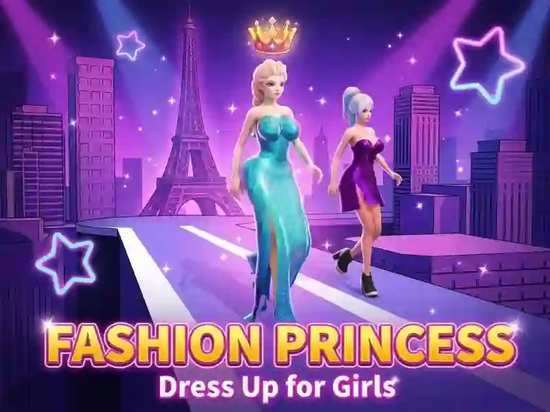 لعبة Fashion Princess Dress Up for Girls على الانترنت
