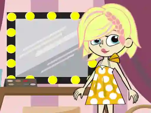لعبة Cute model girl على الانترنت
