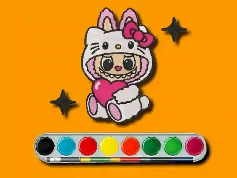 لعبة Labubu Coloring Adventure على الانترنت