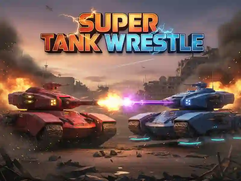 لعبة Super Tank Wrestle على الانترنت