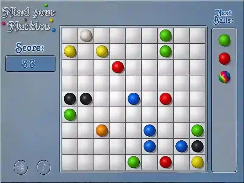 لعبة Mind Your Marbles على الانترنت