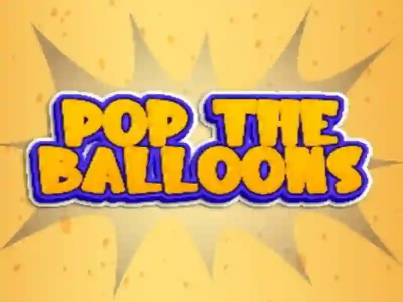 لعبة Pop the Balloon على الانترنت