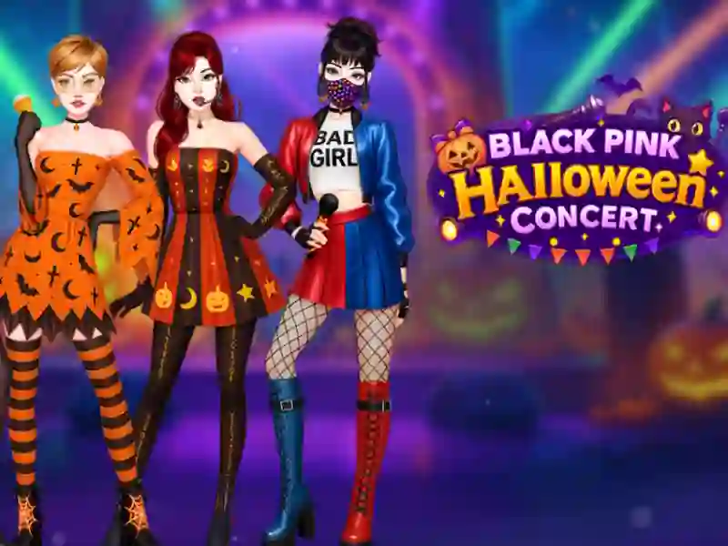 لعبة Black Pink Halloween Concert على الانترنت