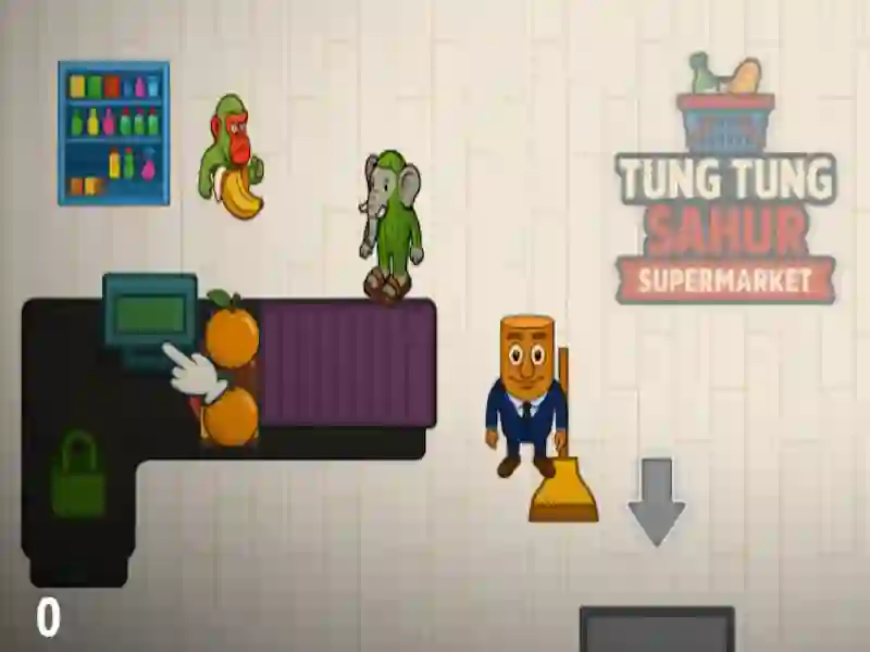 لعبة Tung Tung Sahur Supermarket على الانترنت