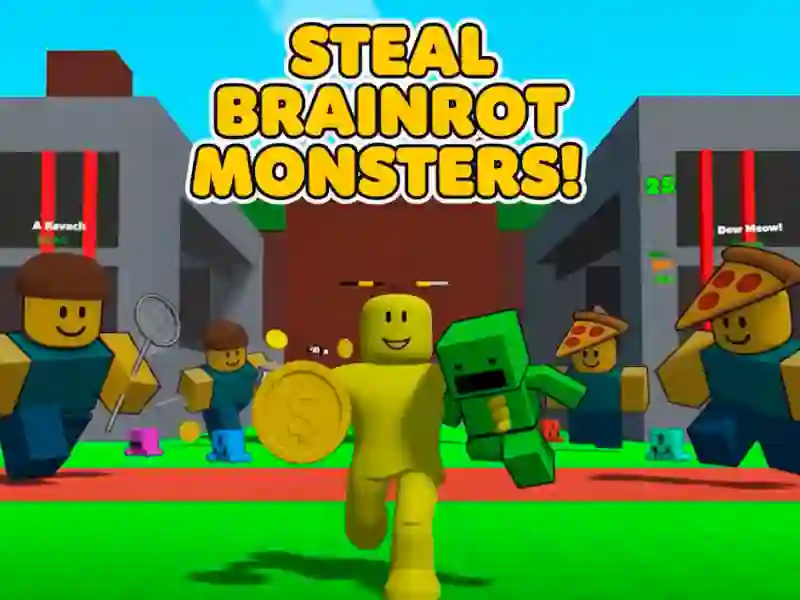 لعبة Steal Brainrot Monsters! على الانترنت