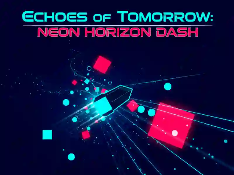 لعبة Echoes of Tomorrow: Neon Horizon Dash على الانترنت