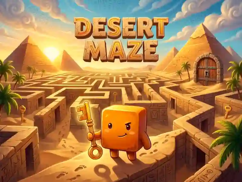 لعبة Desert Maze على الانترنت