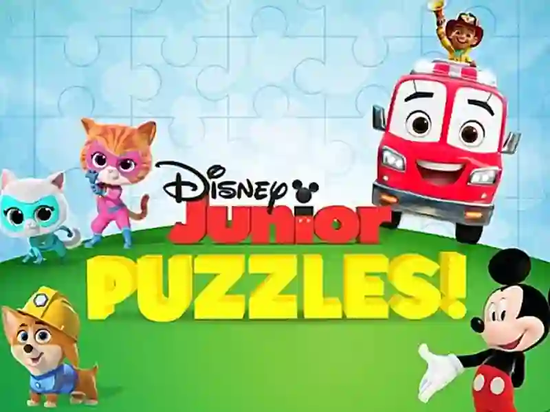 لعبة Disney Junior Puzzles على الانترنت