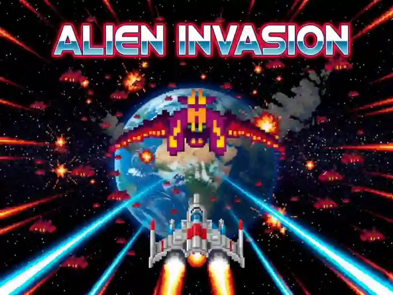 لعبة Alien Invasion على الانترنت