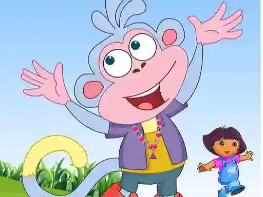 لعبة Monkey Boots Dress Up على الانترنت