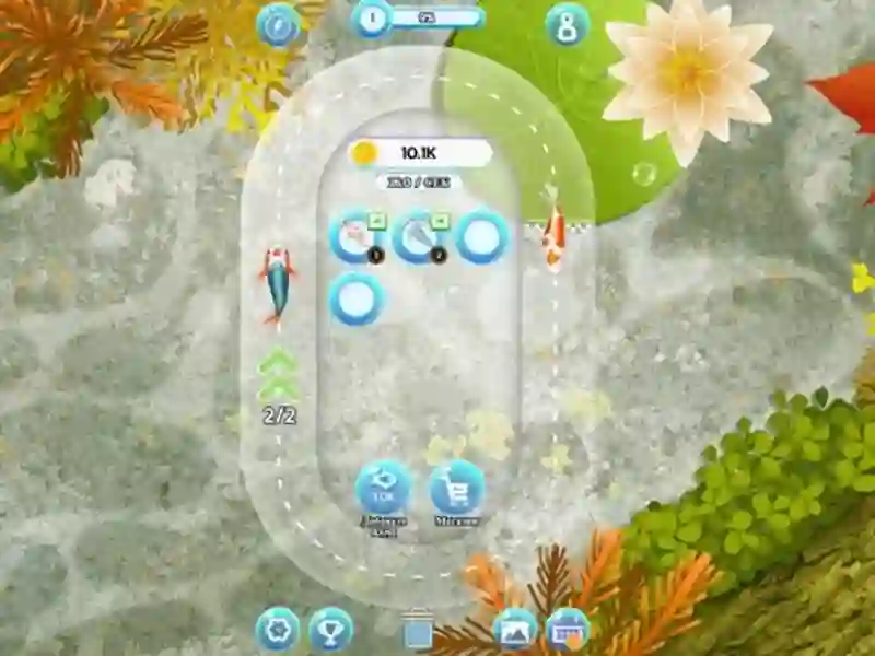 لعبة Idle Koi Pond على الانترنت