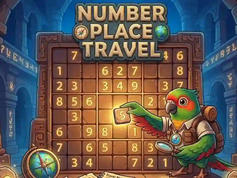 لعبة Number Place Travel على الانترنت