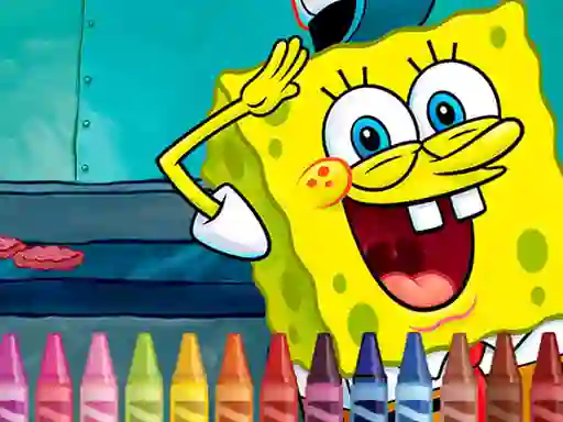 لعبة Sponge Bob Coloring على الانترنت