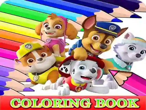 لعبة Coloring Book for Paw Patrol على الانترنت