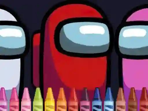 لعبة Among Us Coloring على الانترنت