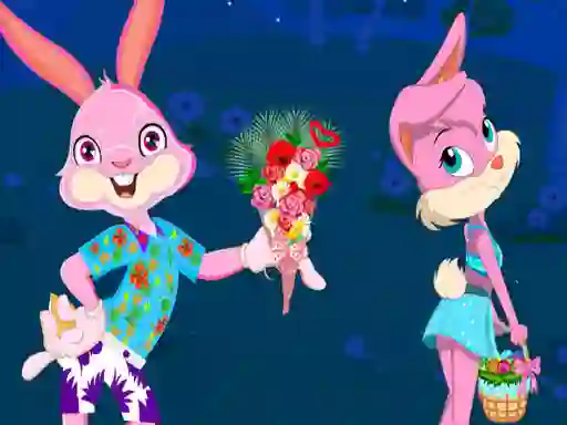 لعبة Bunny Love DressUp على الانترنت