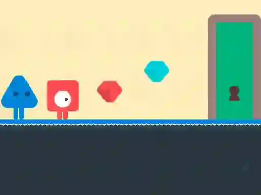لعبة Red and Blue Adventure على الانترنت