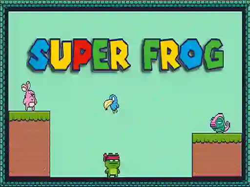 لعبة Super Frog على الانترنت