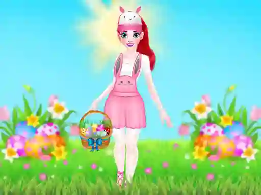لعبة Princess Easter hurly-burly على الانترنت