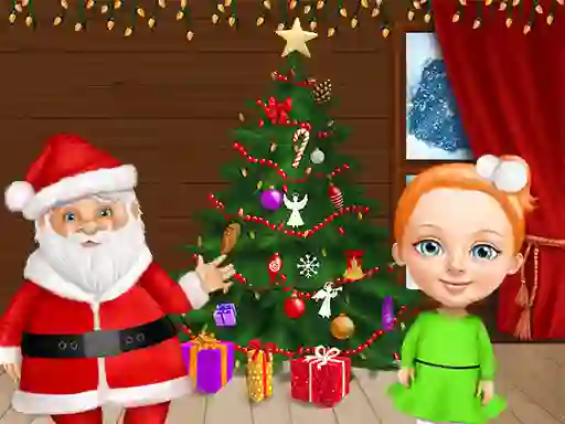 لعبة Sweet Baby Girl Christmas على الانترنت