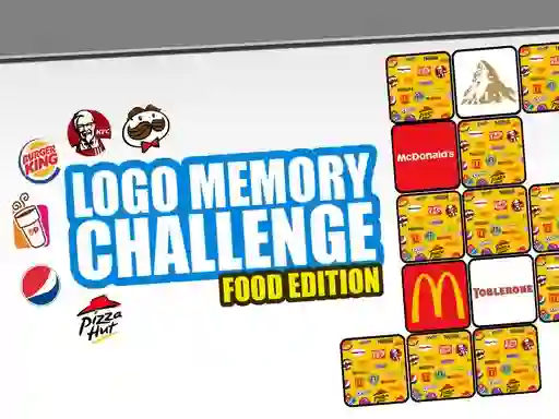 لعبة Logo Memory Challenge Food Edition على الانترنت