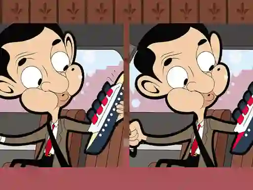 لعبة Mr. Bean Find the Differences على الانترنت