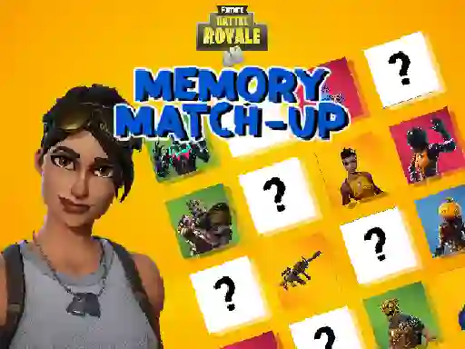 لعبة Fortnite Memory Match Up على الانترنت