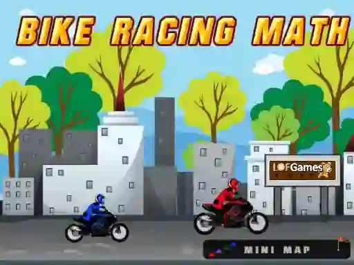 لعبة Bike Racing Math على الانترنت