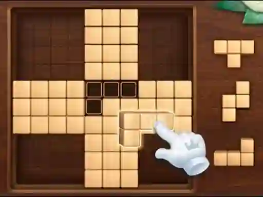 لعبة Blocks Puzzle Wood على الانترنت