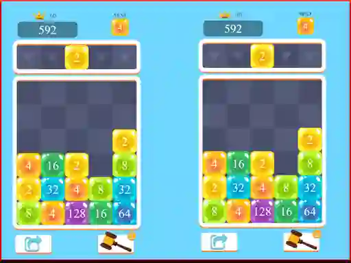 لعبة Jelly Number 1024 على الانترنت
